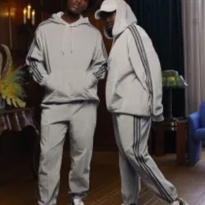 Ivy Park Corduroy Sweatshirt AND Sweatpants (grey)